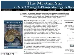Sites similar to thismeetingsux.com