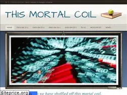Sites similar to thismortalcoil.weebly.com