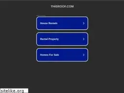 Sites similar to thisroof.com