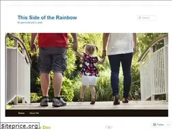 Sites similar to thissideoftherainbow.com