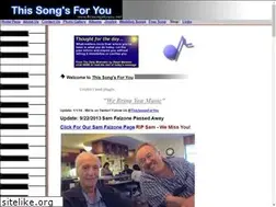 Sites similar to thissongsforyou.net