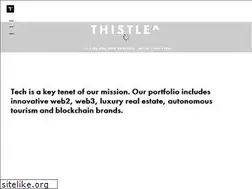 Sites similar to thistle.capital