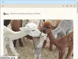 Sites similar to thistlecreekalpacas.com