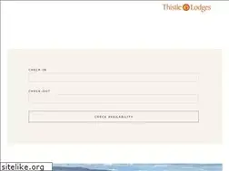Sites similar to thistlelodges.co.uk