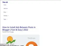 Sites similar to thisux.com