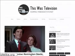 Sites similar to thiswastv.com