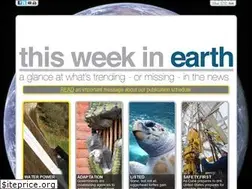 Sites similar to thisweekinearth.com