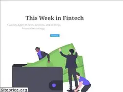Sites similar to thisweekinfintech.com