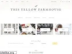 Sites similar to thisyellowfarmhouse.com