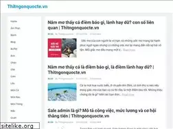 Sites similar to thitngonquocte.vn