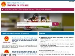Sites similar to thituyensinh.vn