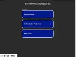 Sites similar to thoitrangnamowen.com