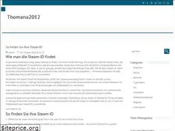 Sites similar to thomana2012.de
