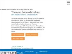 Sites similar to thomann-personalberatung.de