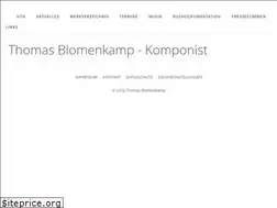 Sites similar to thomas-blomenkamp.de
