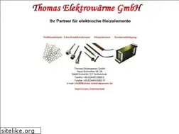 Sites similar to thomas-elektrowaerme.de