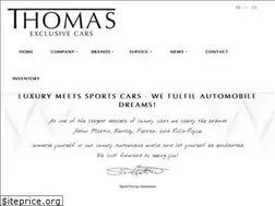 Sites similar to thomas-exclusive-cars.de