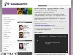 Sites similar to thomas-kirchengemeinde.de