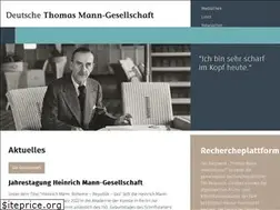 Sites similar to thomas-mann-gesellschaft.de