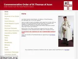 Sites similar to thomas-of-acon.org