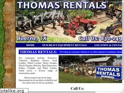 Sites similar to thomas-rentals.com
