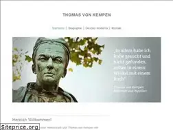 Sites similar to thomas-von-kempen.de