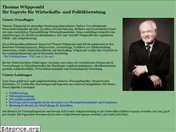 Sites similar to thomas-wueppesahl.de