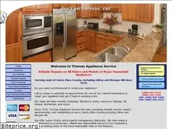 Sites similar to thomasapplianceservice.com