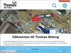 Sites similar to thomasbetong.se