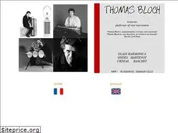 Sites similar to thomasbloch.net
