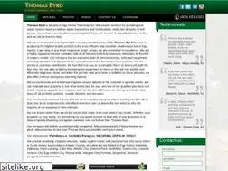 Sites similar to thomasbyrd.com