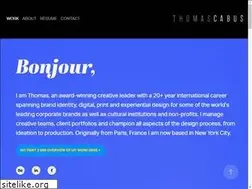Sites similar to thomascabus.com