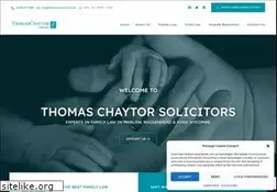 Sites similar to thomaschaytor.co.uk