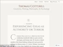 Sites similar to thomascotterill.wordpress.com