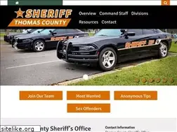 Sites similar to thomascountysheriff.com
