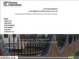 Sites similar to thomasfabrications.co.uk