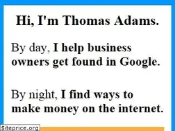 Sites similar to thomasfadams.com