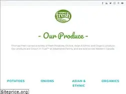 Sites similar to thomasfresh.com