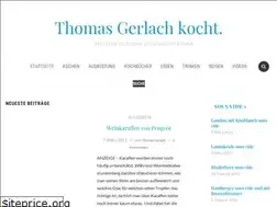 Sites similar to thomasgerlachkocht.de