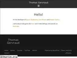 Sites similar to thomasgervraud.com