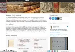 Sites similar to thomasgray.org