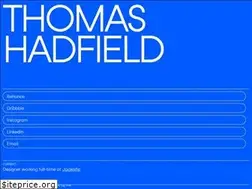 Sites similar to thomashadfield.com