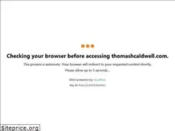 Sites similar to thomashcaldwell.com