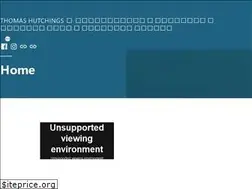 Sites similar to thomashutchings.com