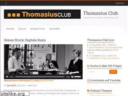 Sites similar to thomasius-club.de