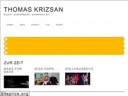 Sites similar to thomaskrizsan.de