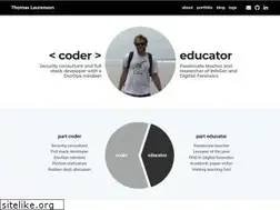 Sites similar to thomaslaurenson.com