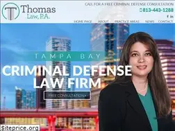 Sites similar to thomaslawtampa.com