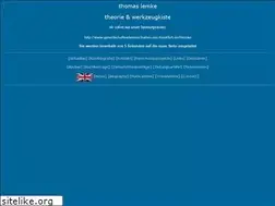 Sites similar to thomaslemkeweb.de