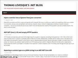 Sites similar to thomaslevesque.com